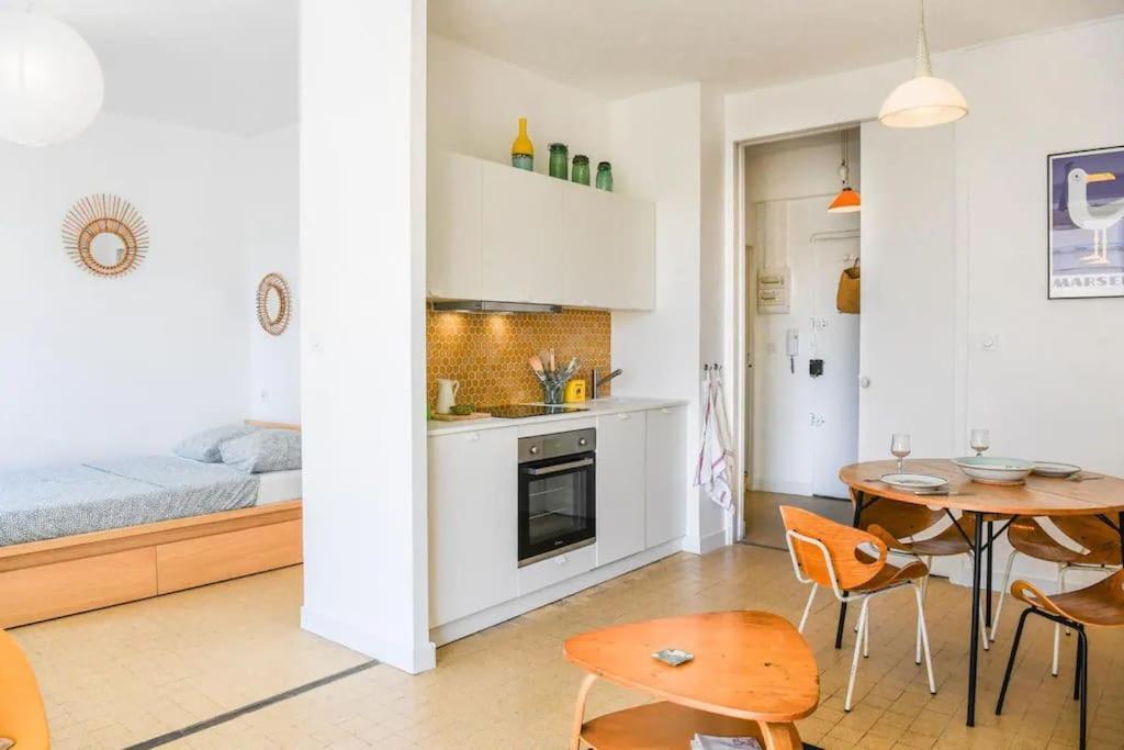 Apartamento Le Gabian - Vieux Port De Marsella Exterior foto